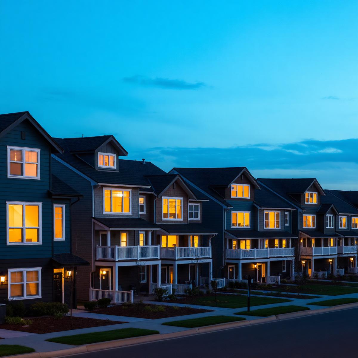 Modern housing community